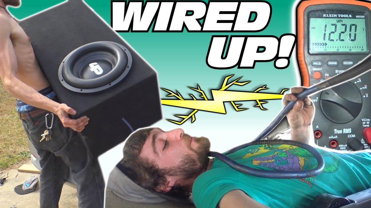 Wiring CAR AUDIO System w/ 2nd Trunk Battery & Installing BASS Amplifier | Testing HOTEL Subwoofer