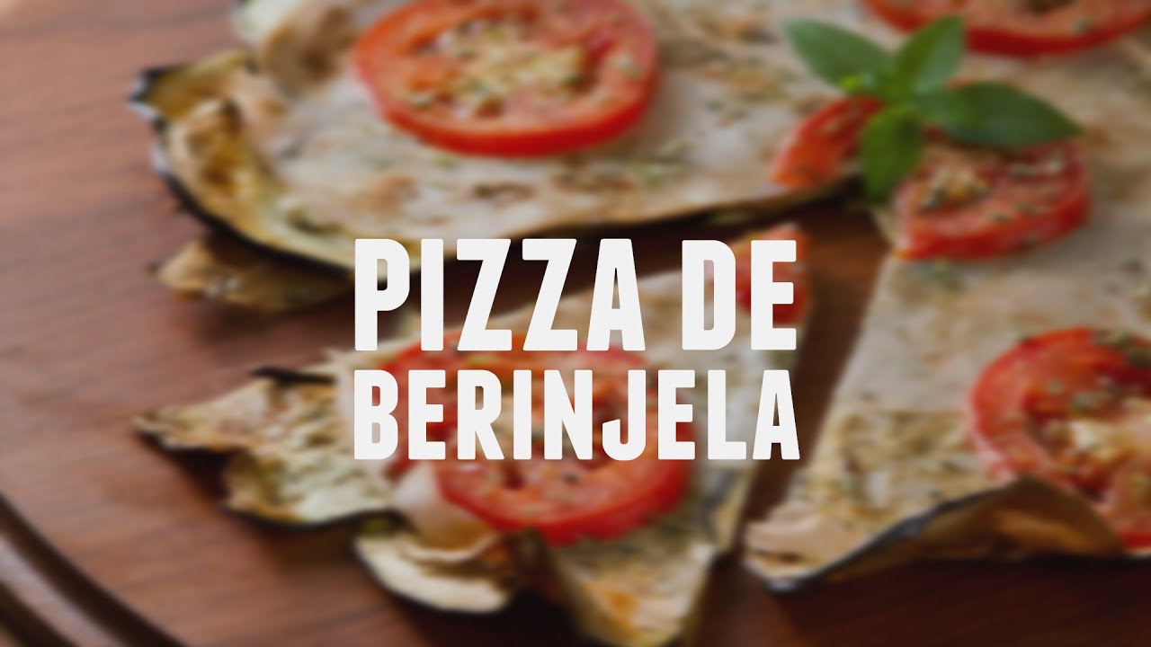 Pizza de berinjela | Receitas Saudáveis - Lucilia Diniz