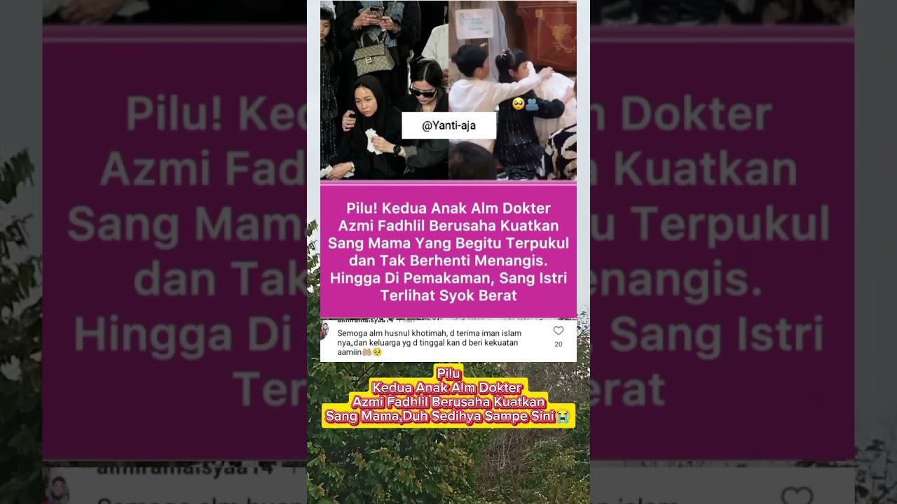 Duh Sedihya di Tinggal Suami Untuk Selamatya😭