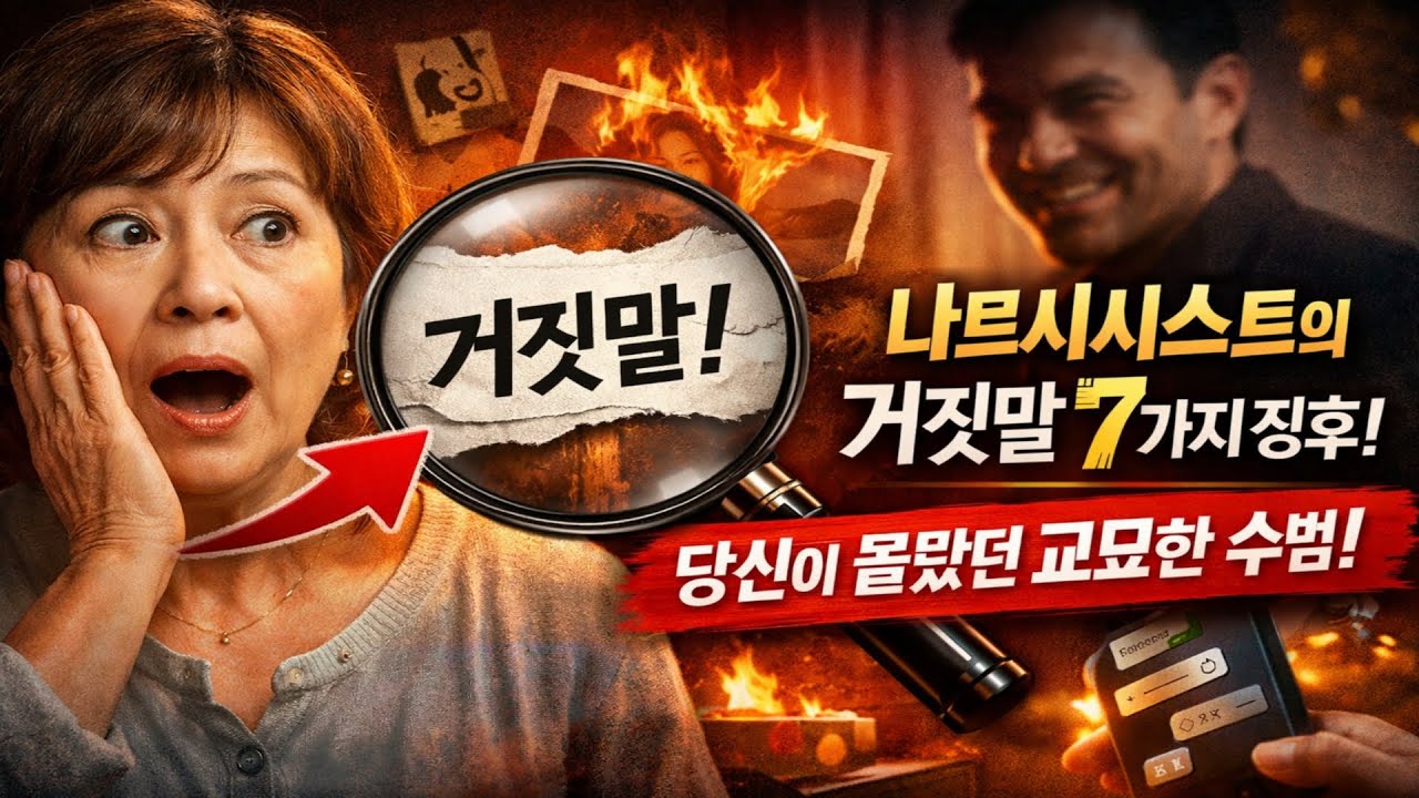 나르시시스트의 거짓말 7가지 징후. 당신이 몰랐던 그의 교묘한 수법을 파헤칩니다.