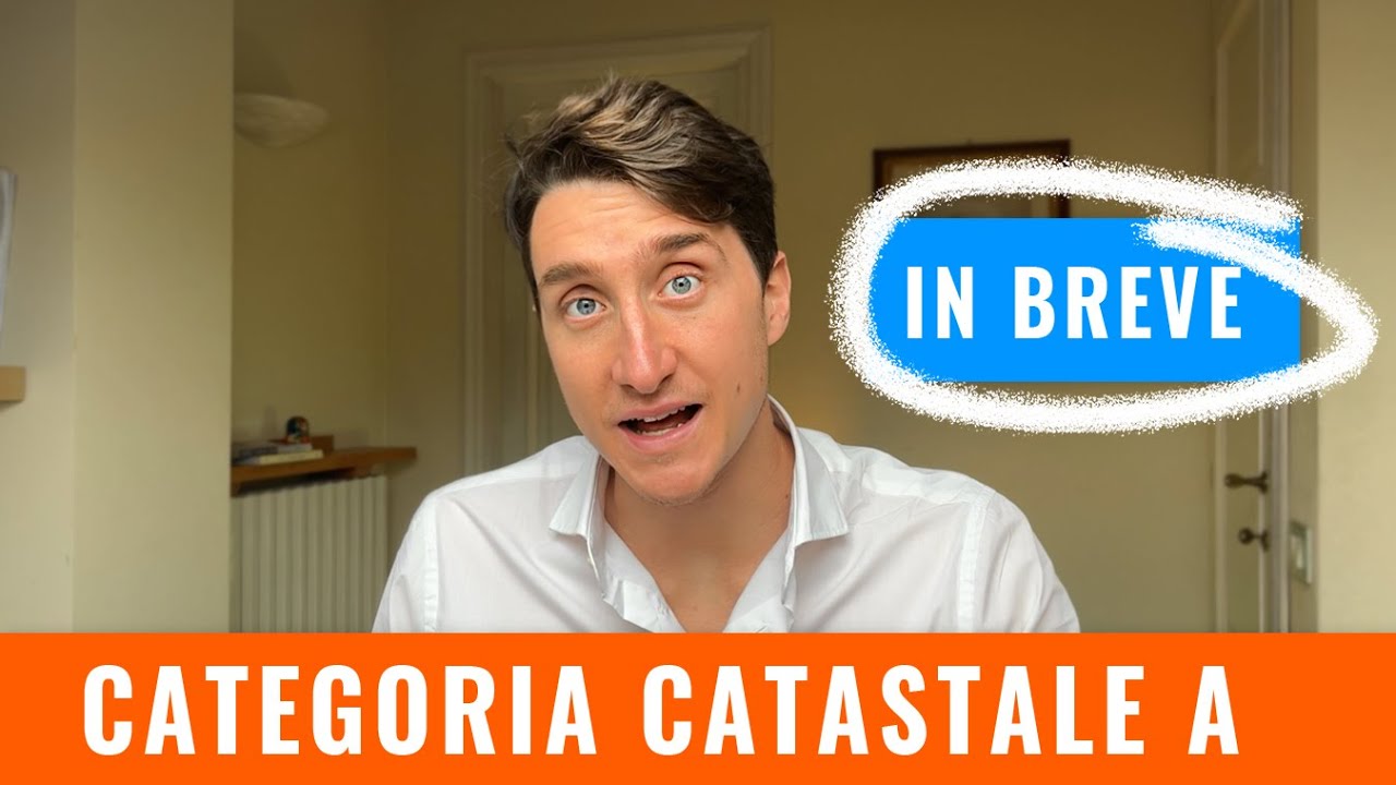 Categoria Catastale A | Spiegazione in breve