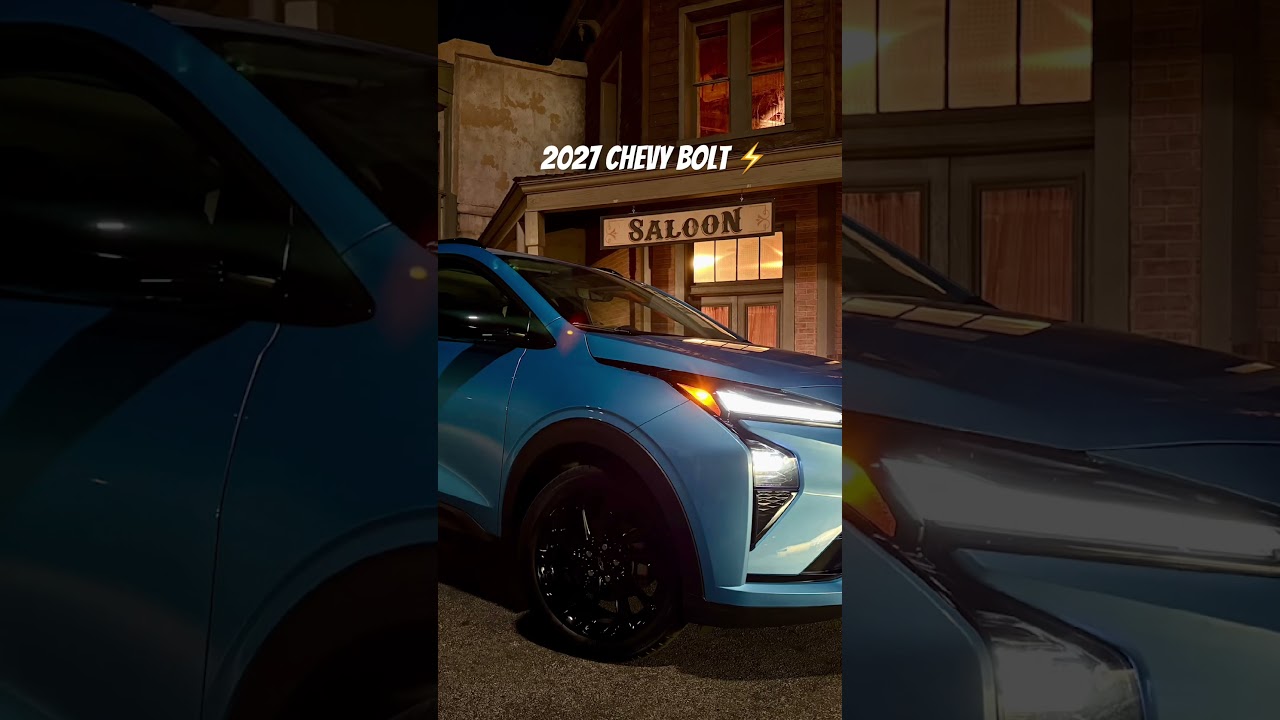 The new Chevy Bolt looks great from all angles! Check out our full first look of the 2027 Bolt!