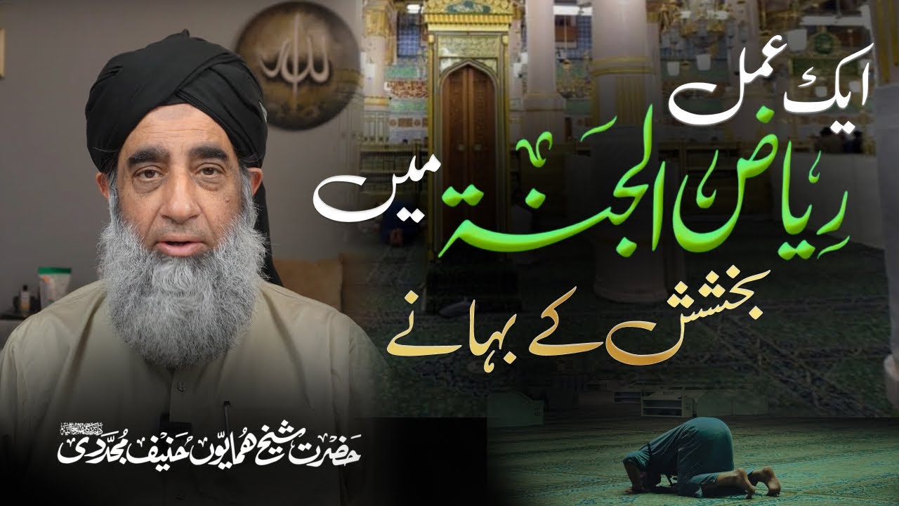 Aik Amal Riaz ul Jannah Main | Bakhsish Kay Bahanay | Shaykh Humayun Hanif Mujaddidi