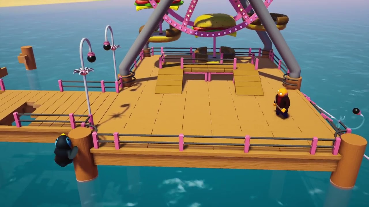 Gang Beasts Karpik vs Wujek kujek