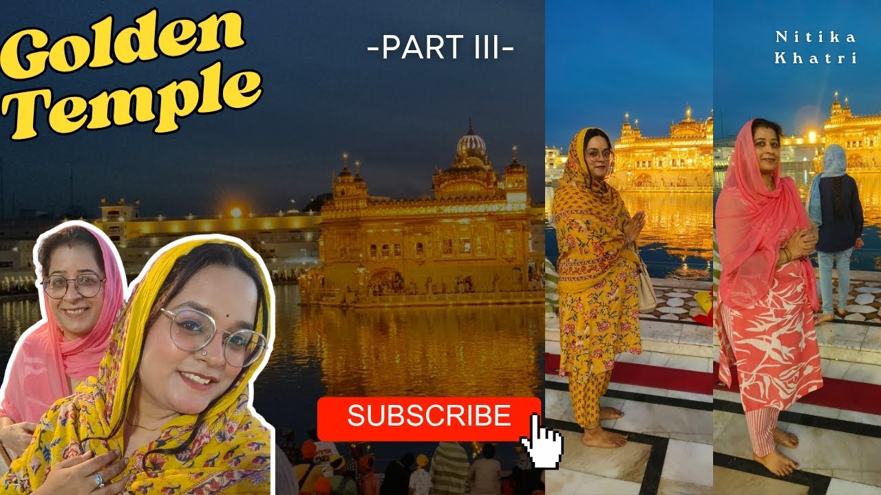 Hum gye Golden Temple | pt 3 | Amritsar Vlogs | Nitika Khatri Vlogs #familyvlog #nitikakhatri
