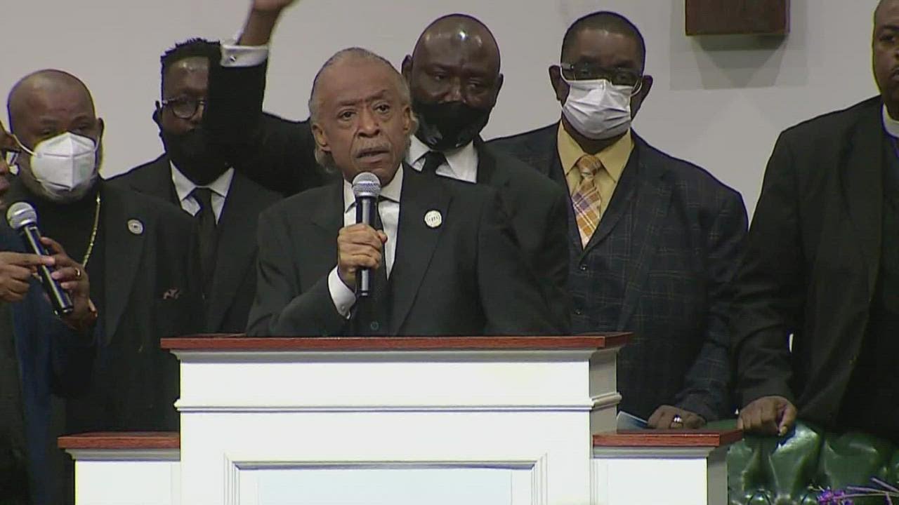 Patrick Lyoya Funeral |  Rev. Al Sharpton delivers eulogy