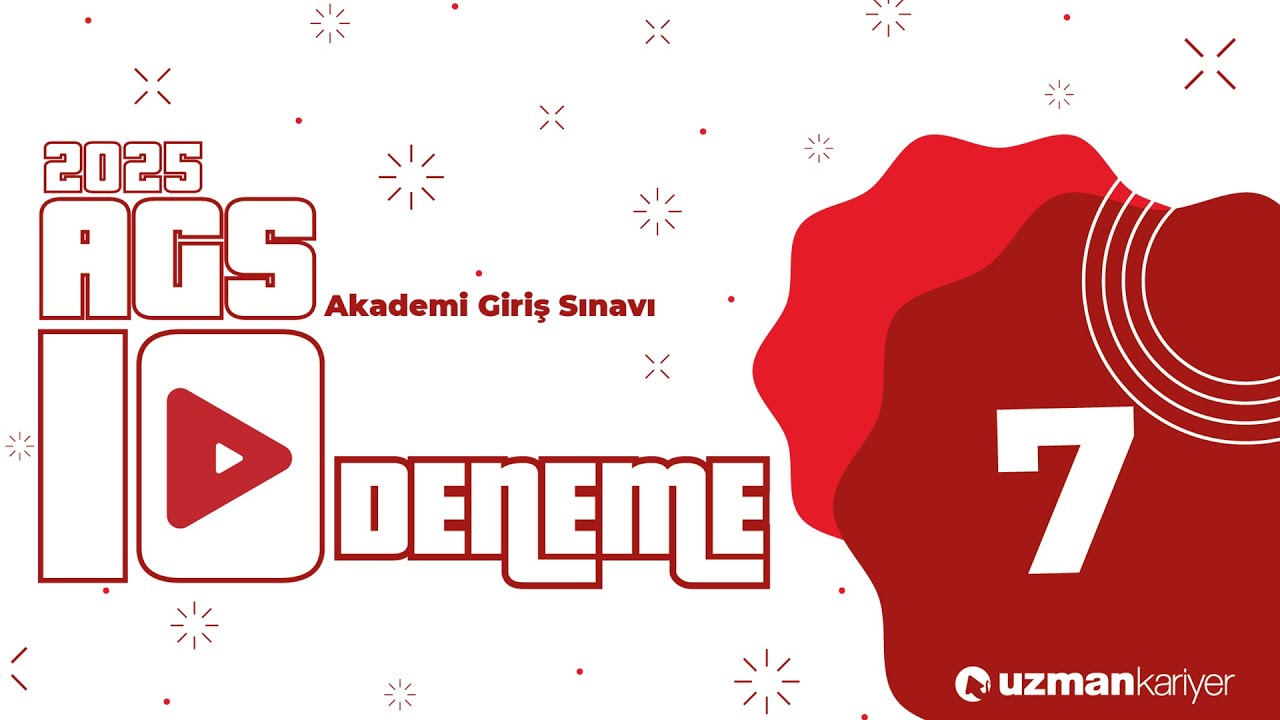 2025 - AGS DENEME 7 - TÜRKÇE SORU ÇÖZÜMLERİ