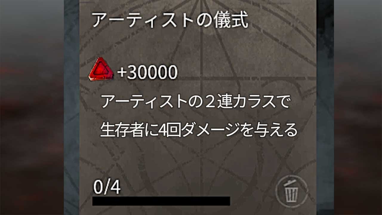 【DbD/アーティスト】アーティストは2連カラスを4回当てるデイリーにしよう - 配信切り抜き - 【世界ランカー】