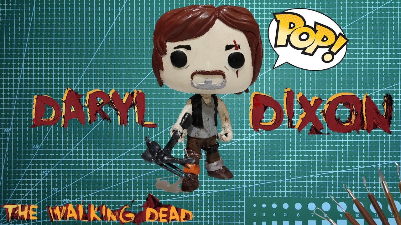 Дэрил Диксон ➤ Фанко Поп своими руками ★ Daryl Dixon ➤  Funko Pop style ★ The Walking Dead