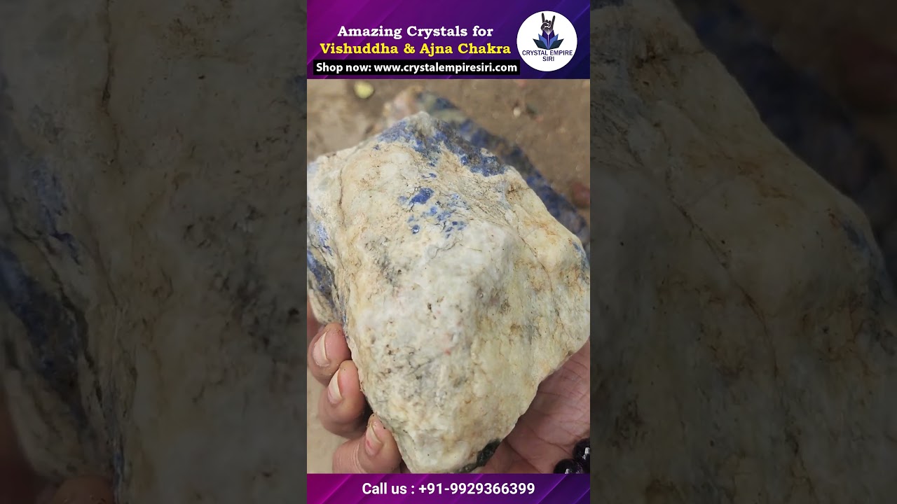 💙 Amazing Crystals for Vishuddha Chakra & Ajna Chakra Healing 💙