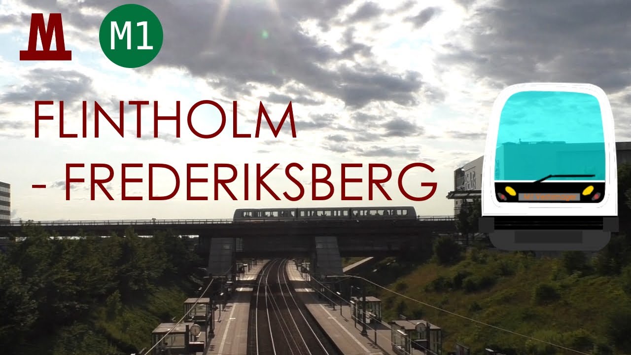 [SOUND] Københavns Metro M1 Flintholm - Frederiksberg - Traffic Hamburg