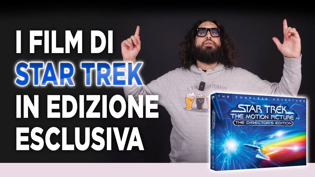 IL COFANETTO DEI FILM DI STAR TREK E' SPAZIALE!