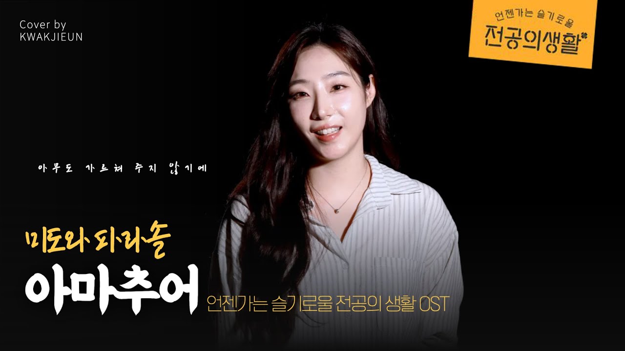 아마추어 - 미도와 파라솔┃Cover by 곽지은┃언젠가는 슬기로울 전공의생활 OST