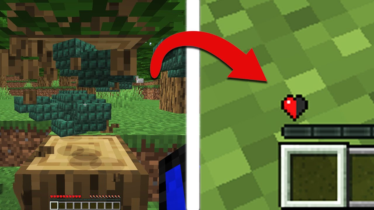 Minecraft, но каждый раз, когда я получаю урон, испытание меняется...