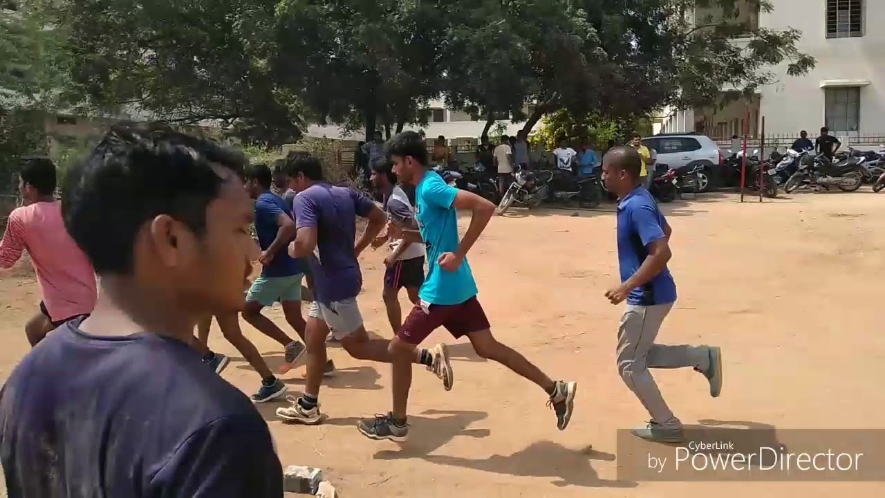 800 and 100 metres practice test by RSI Sampath Sir and explanation about Free coaching for poor