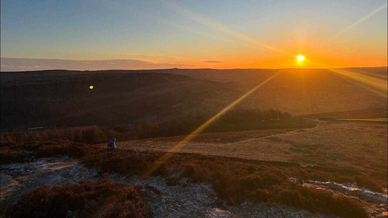 My sunrise Peak District walk