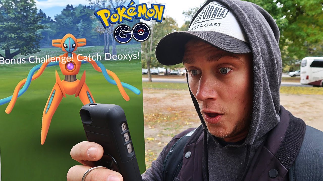 PIERWSZY RAID NA DEOXYSA W POKEMON GO !