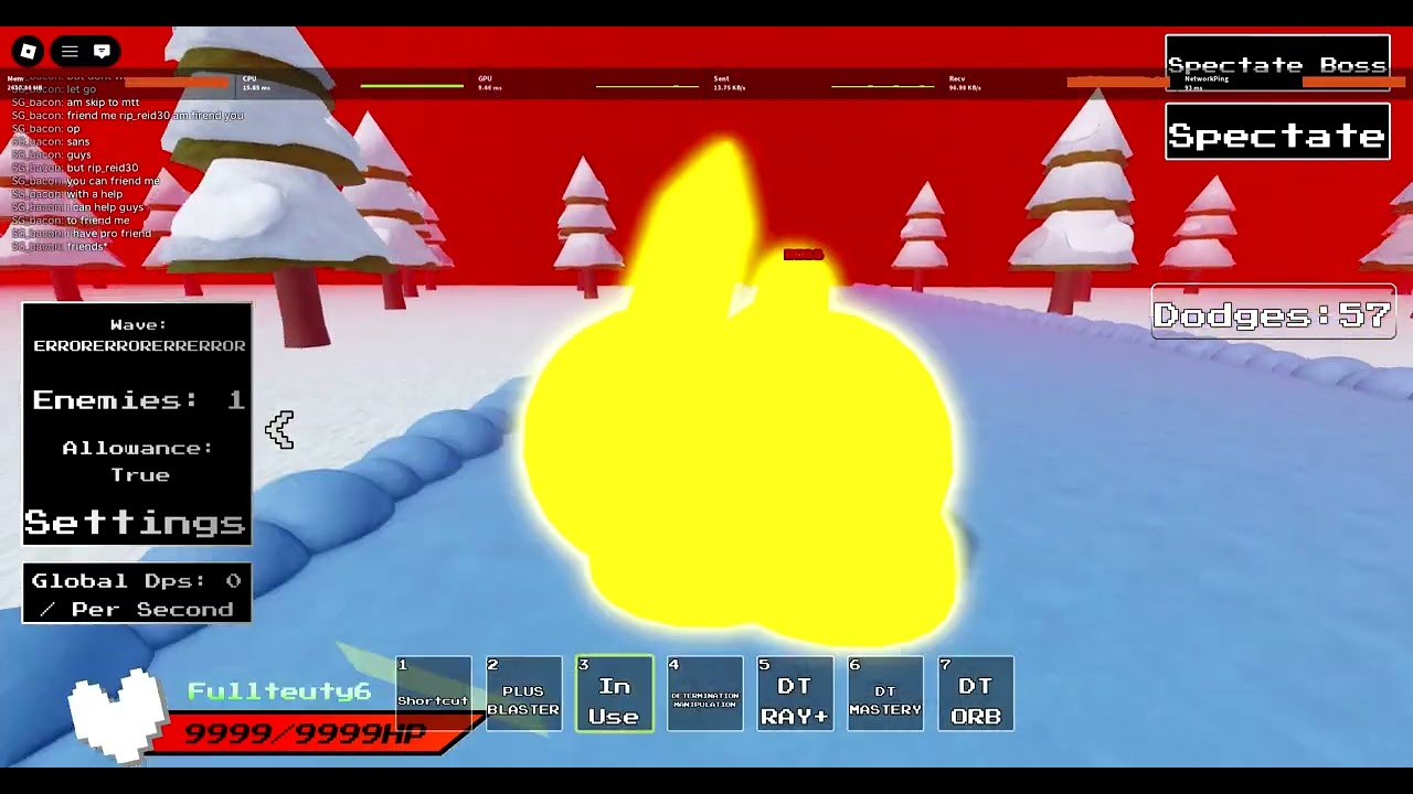 Die Normal Mode with character dust+ (dust+ got changed!)