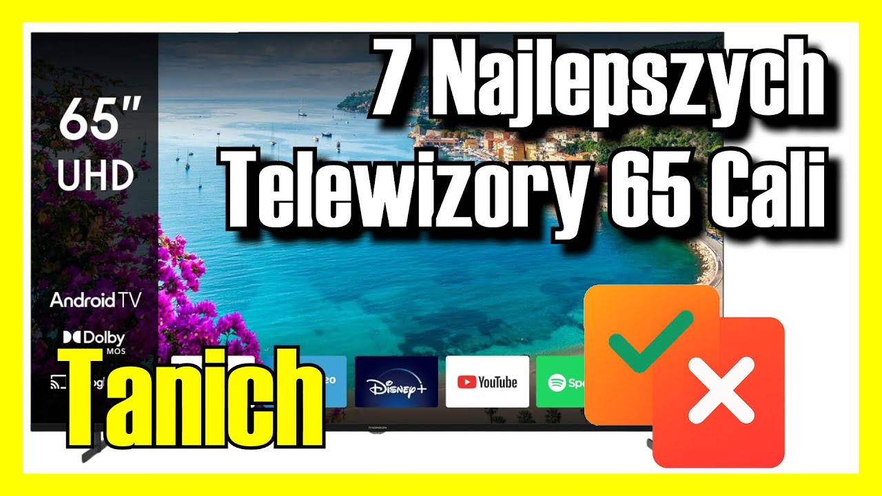 📺🔥 7 NAJLEPSZYCH TV 65 cali 4K smart W DOBREJ CENIE na Amazon [2026]✅[Jakość/Cena] OLED