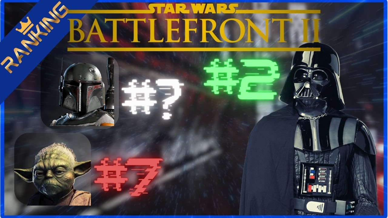 Zrobiłem Ranking wszystkich Bohaterów w Battlefront 2