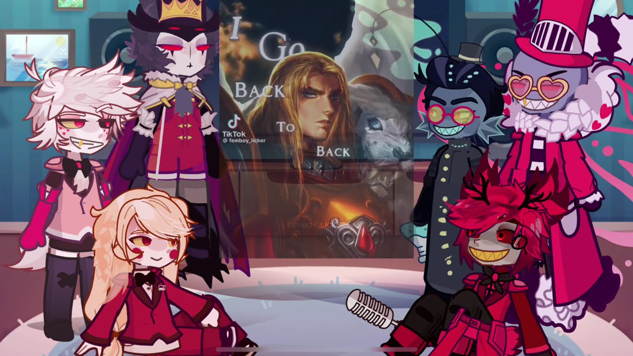 Hazbin Hotel Angels react to Warhammer 40k | Lucifer | Gacha life 2