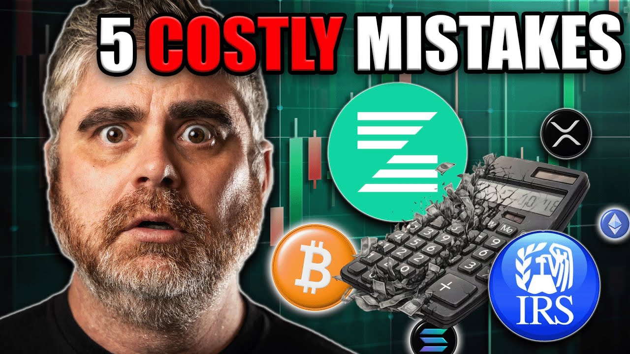 Top 5 Crypto Tax MISTAKES (Stop Making These Errors Today With Zen Ledger)
