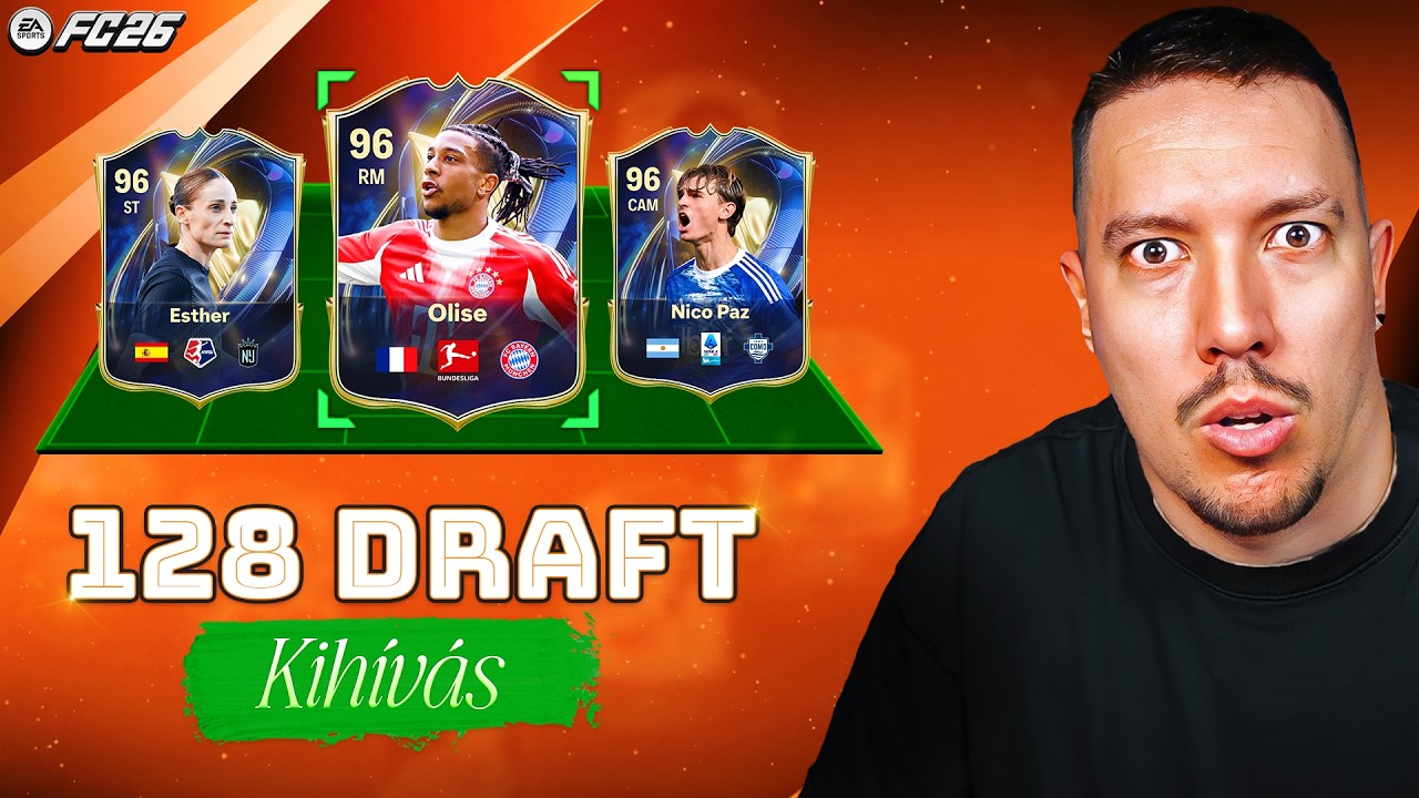 IR&Aacute;NY A 128! 🔥⚽️ FC26 DRAFT