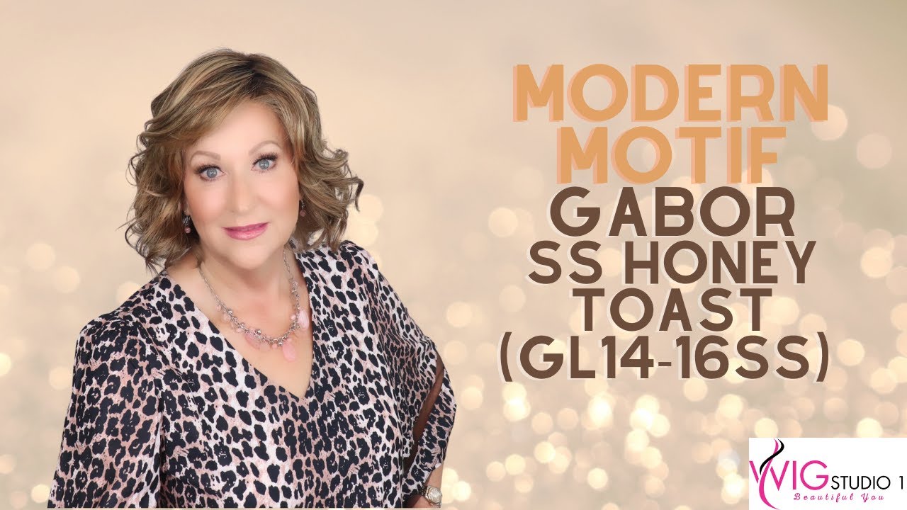 Gabor MODERN MOTIF Wig Review | GL14-16SS Honey Toast | CRAZY WIG LADY