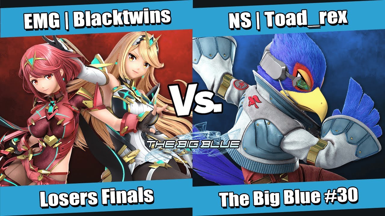 The Big Blue #30 Losers Finals - EMG | Blacktwins (Aegis) vs NS | Toad_rex (Falco, PT)