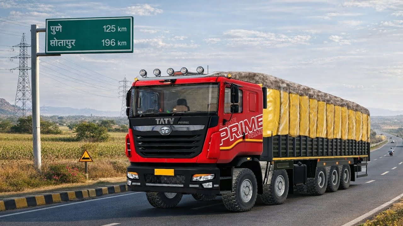 Truck Masters India| Tata Truck| Pune Solapur| Route Drive| Android Gameplay 