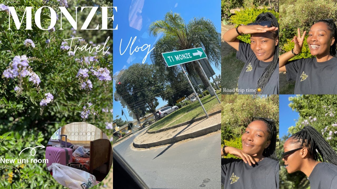 Travel Vlog: travel with me to Monze for my clinical attachments and first day in monze🌸