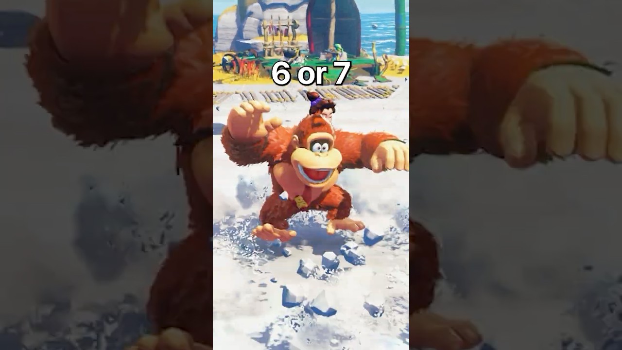 Small Details In Donkey Kong Bananza!