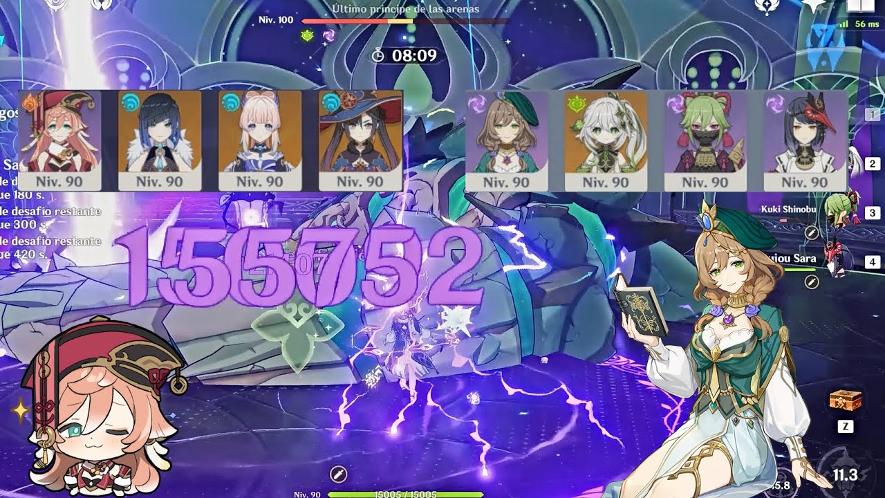 What an annoying abyss... DPS aggravated Lisa & Yanfei hypervape: new 3.5 abyss 12 (9stars). リサ【原神】
