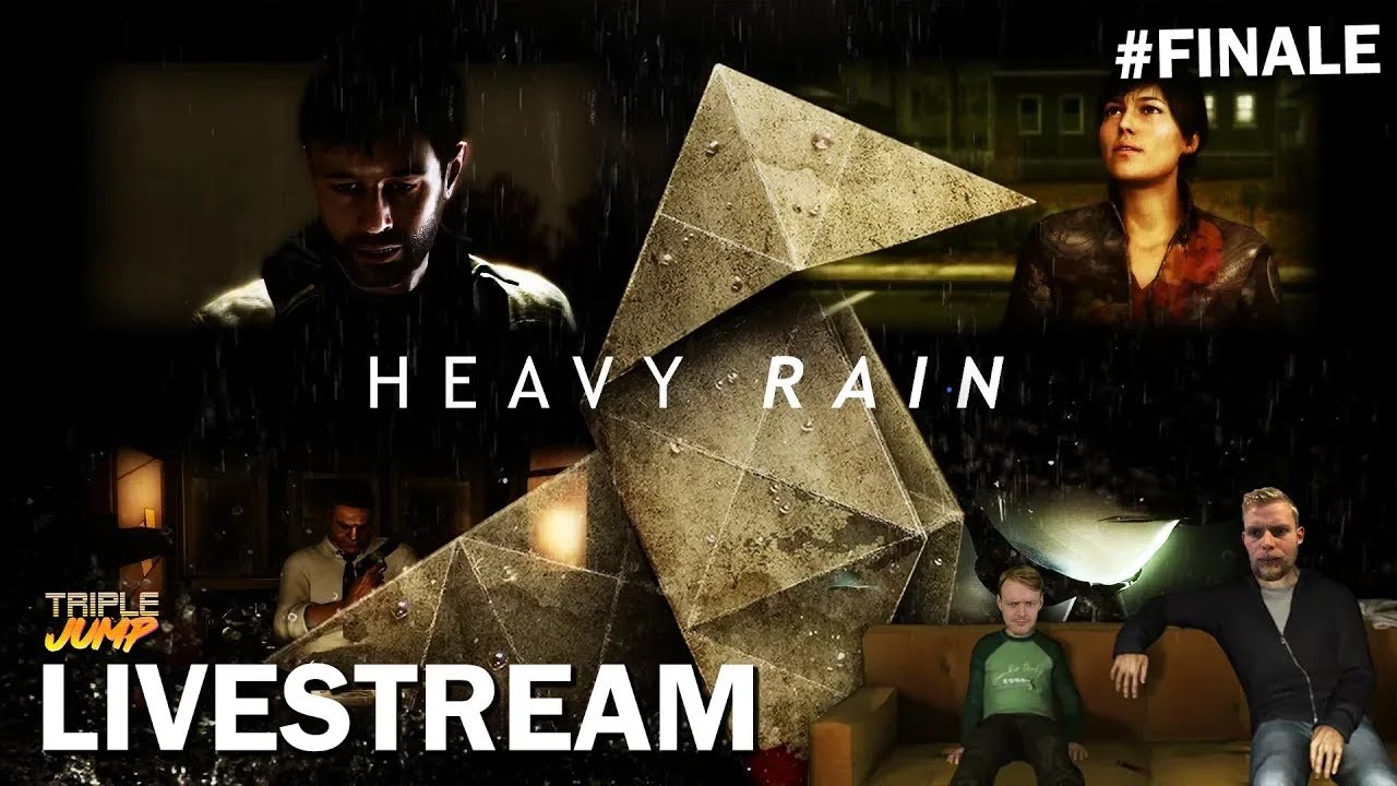 SHHHAAAAAAAAUUUUUUUNNN - Heavy Rain [FINALE] | TripleJump Live!