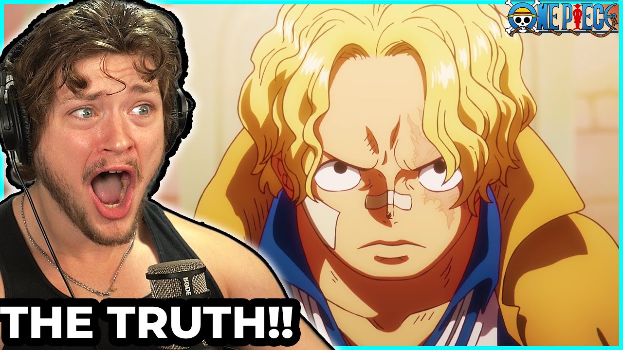 SABO EXPOSES THE REVERIE!! One piece 1117 reaction