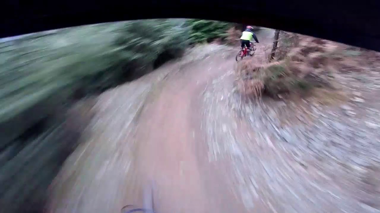 Dyfi bike park 50 hits trying to follow Dan Atherton