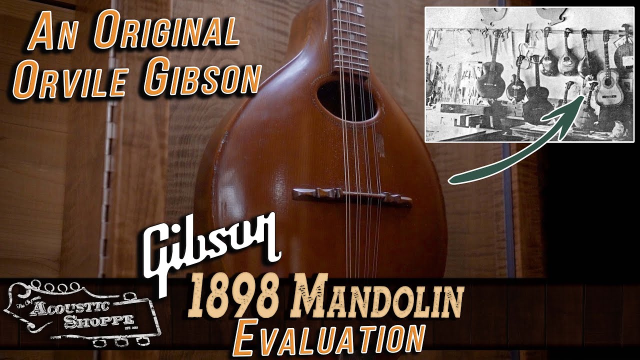 Historical 1898 Orville Gibson Mandolin | Evaluation With David Harvey