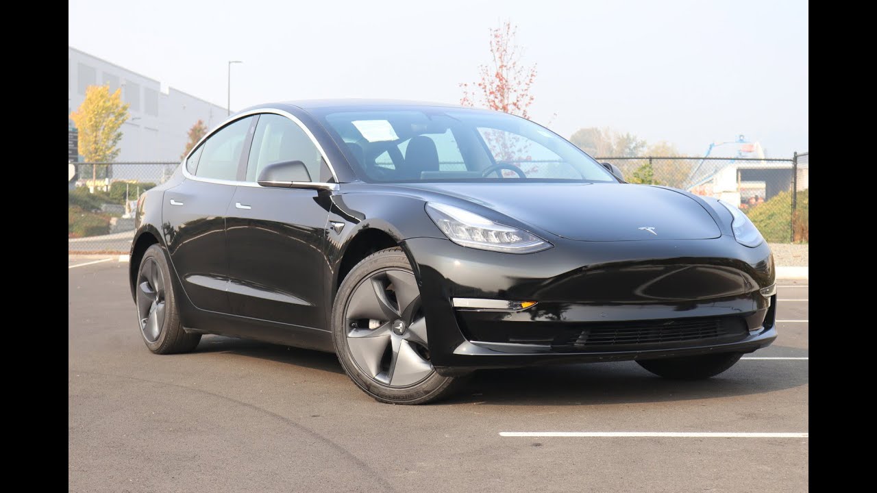 2019 Tesla Model 3 Standard Range Plus Walk Around and Info