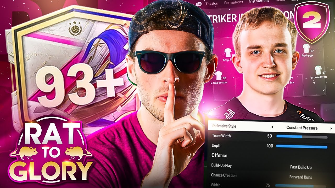 WE STOLE THE WORLD CHAMPIONS TACTICS FOR CHAMPS! RISKING A 93+ ICON! PC RAT TO GLORY S6 E2! 🐀 FC 24