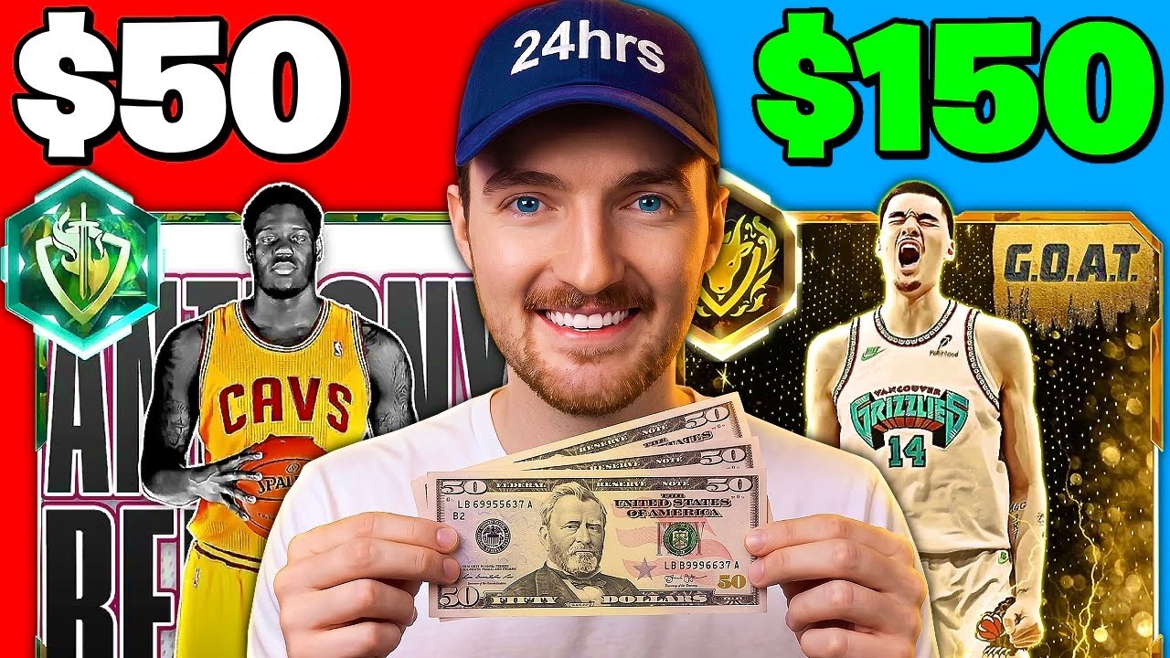 Я собрал команду мечты за $150 с нуля в NBA 2K26 MyTeam