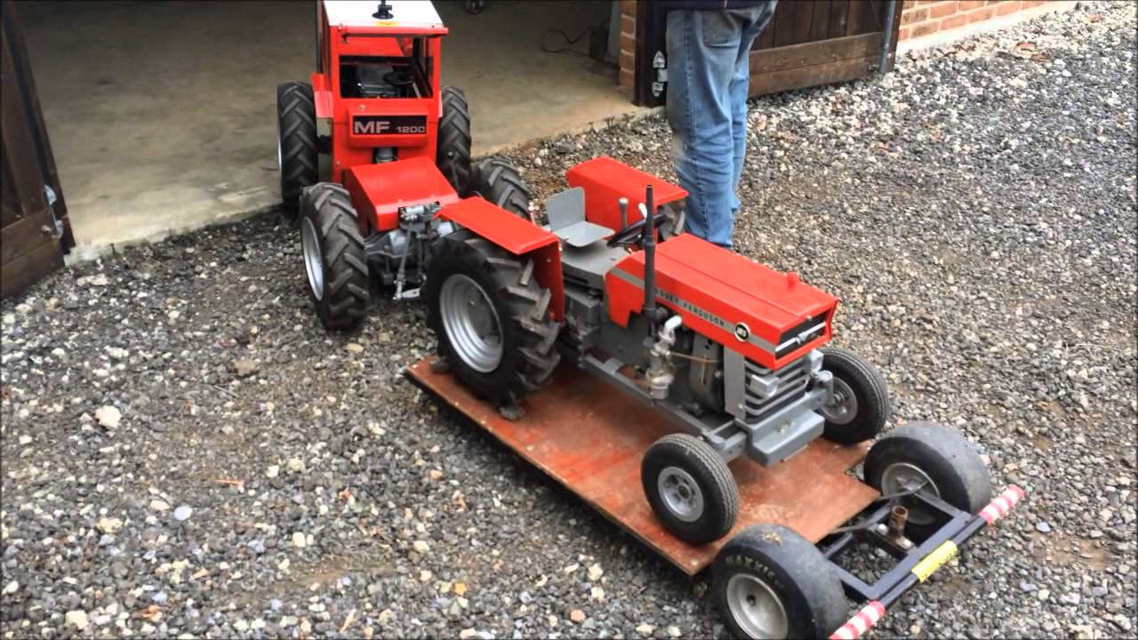 Messing about with Homemade Tractors :: MF1200 :: MF165