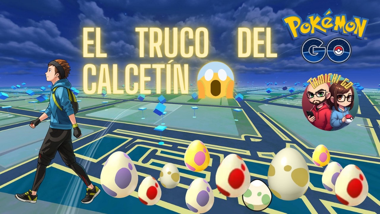 🧦 ¡HAZ KILÓMETROS SIN SALIR DE CASA! 🏠🔥 TRUCO DEL CALCETÍN 😱 POKÉMON GO - TAMICHI GO