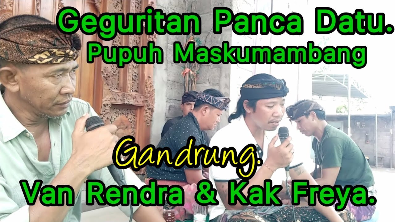 Geguritan Panca Datu Pupuh Maskumambang @BGSCh 