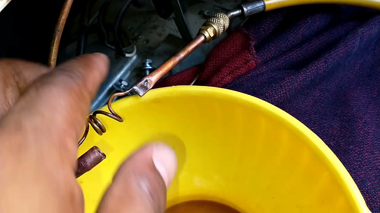 Barrido al sistema de refrigeración.