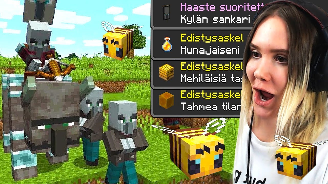 RAIDI hyökkäsi mut tällä kertaa MINUA PELÄTÄÄN! | Pelataan Minecraft #51