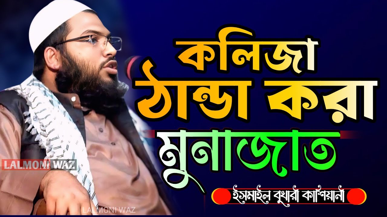 কলিজা ঠান্ডা করা মোনাজাত | মাওলানা ইসমাইল ইসমাঈল বাখারী মুনাজাত ২০২৫