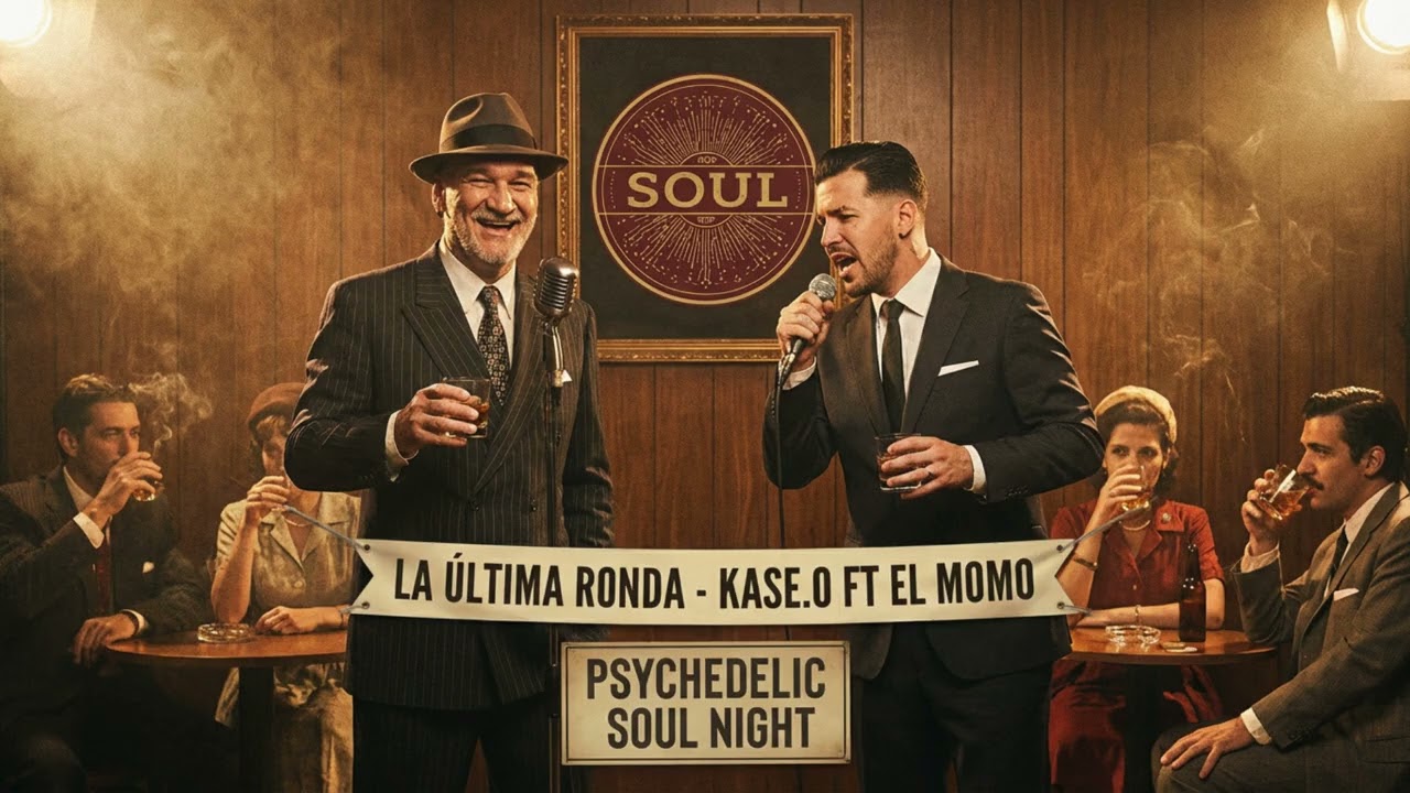 KASE.O ft EL MOMO. Última Ronda (Psychedelic Soul Cover AI) VOTACIÓN 7 DIAS.