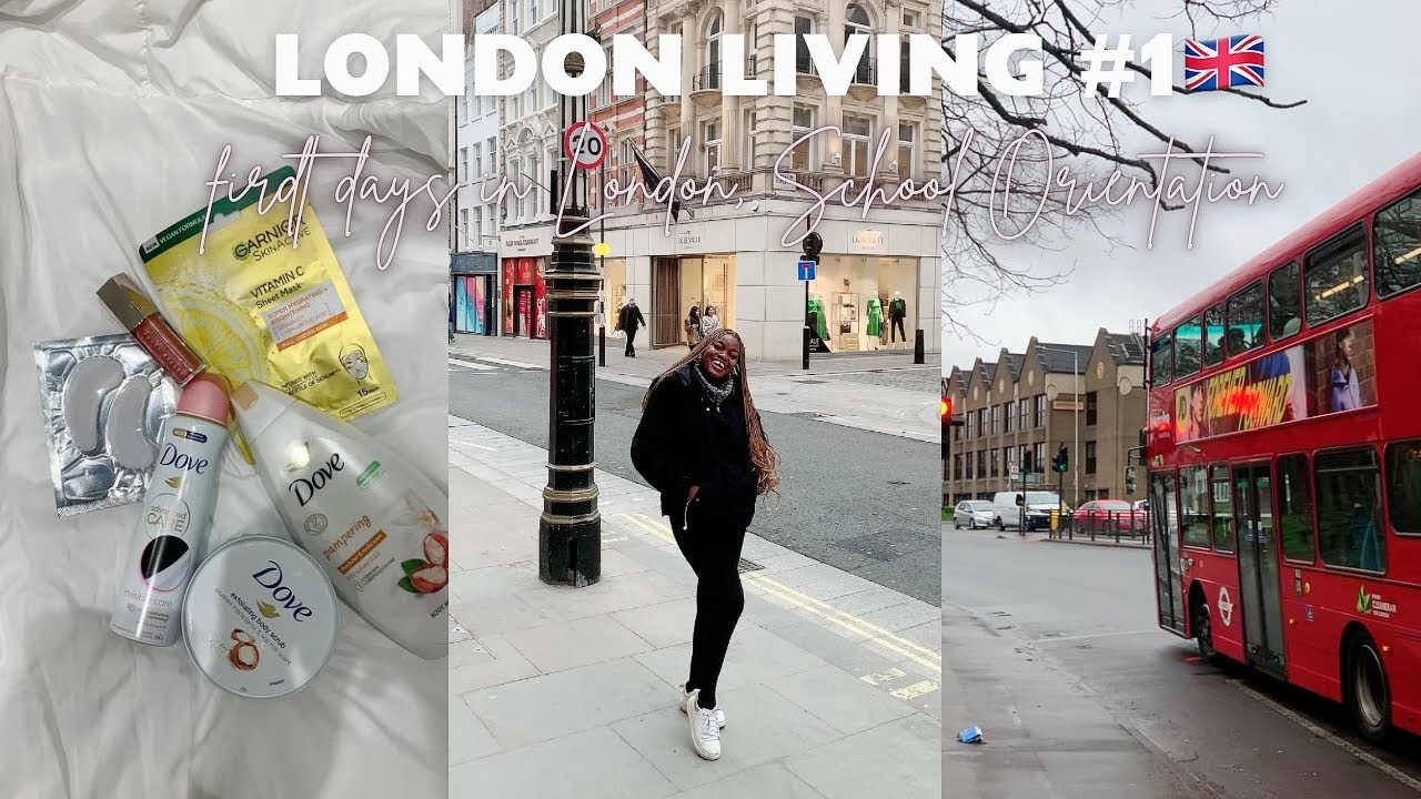 LONDON LIVING: MY FIRST FEW DAYS IN THE UK 🇬🇧|GOING TO SCHOOL FOR THE FIRST TIME|Picked UP my BRP!