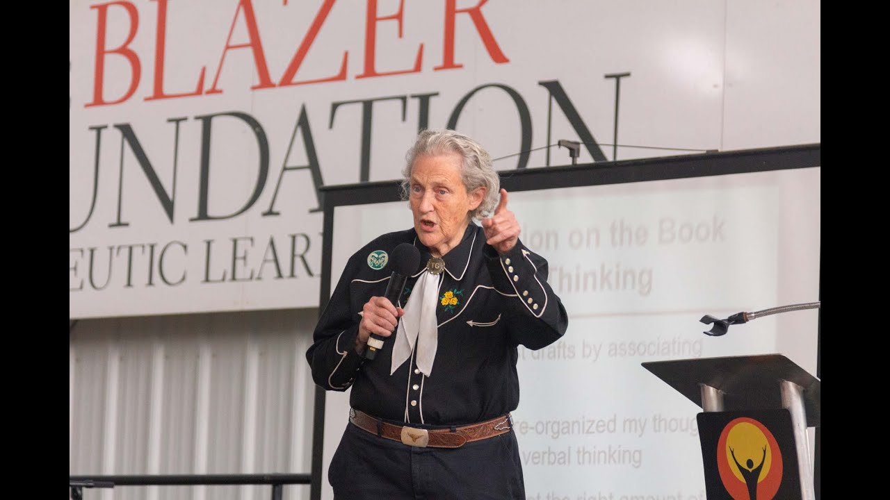 Temple Grandin Visits Lockwood Park