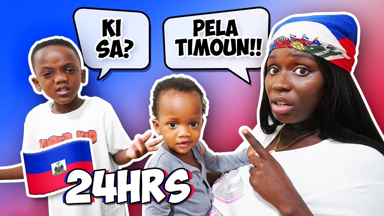 Speaking ONLY CREOLE For 24HOURS